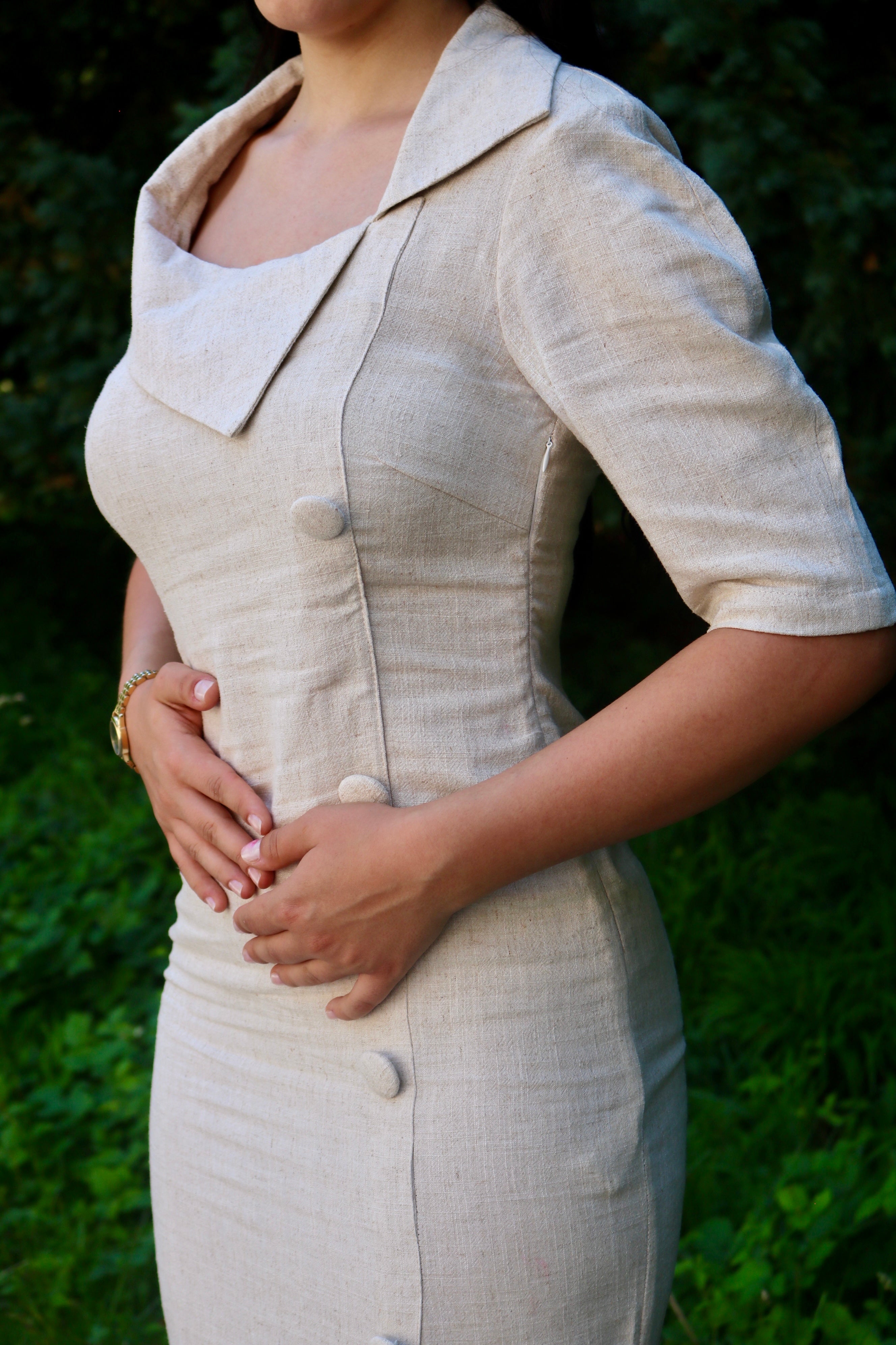 The Riviera Linen Dress
