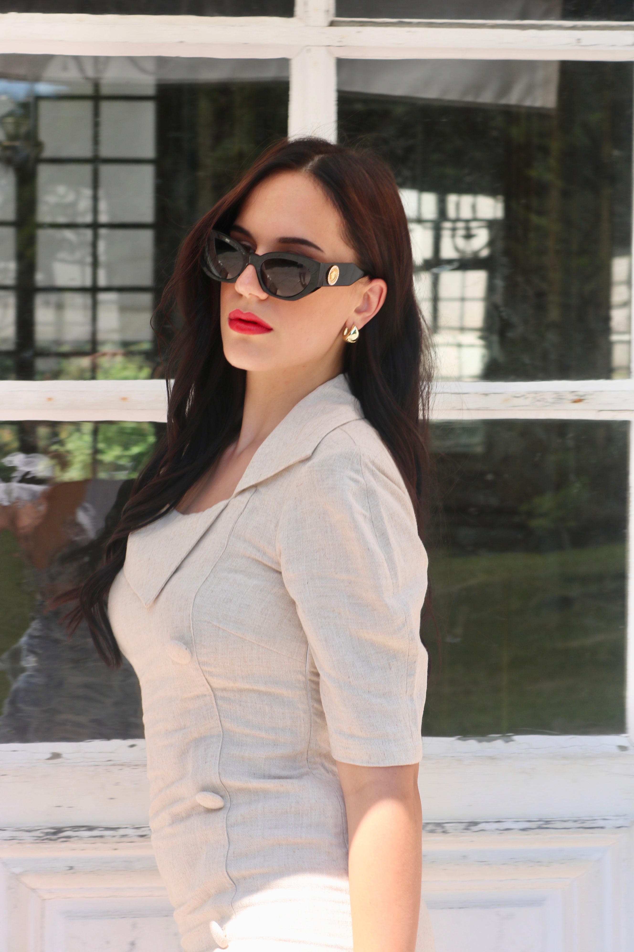 The Riviera Linen Dress