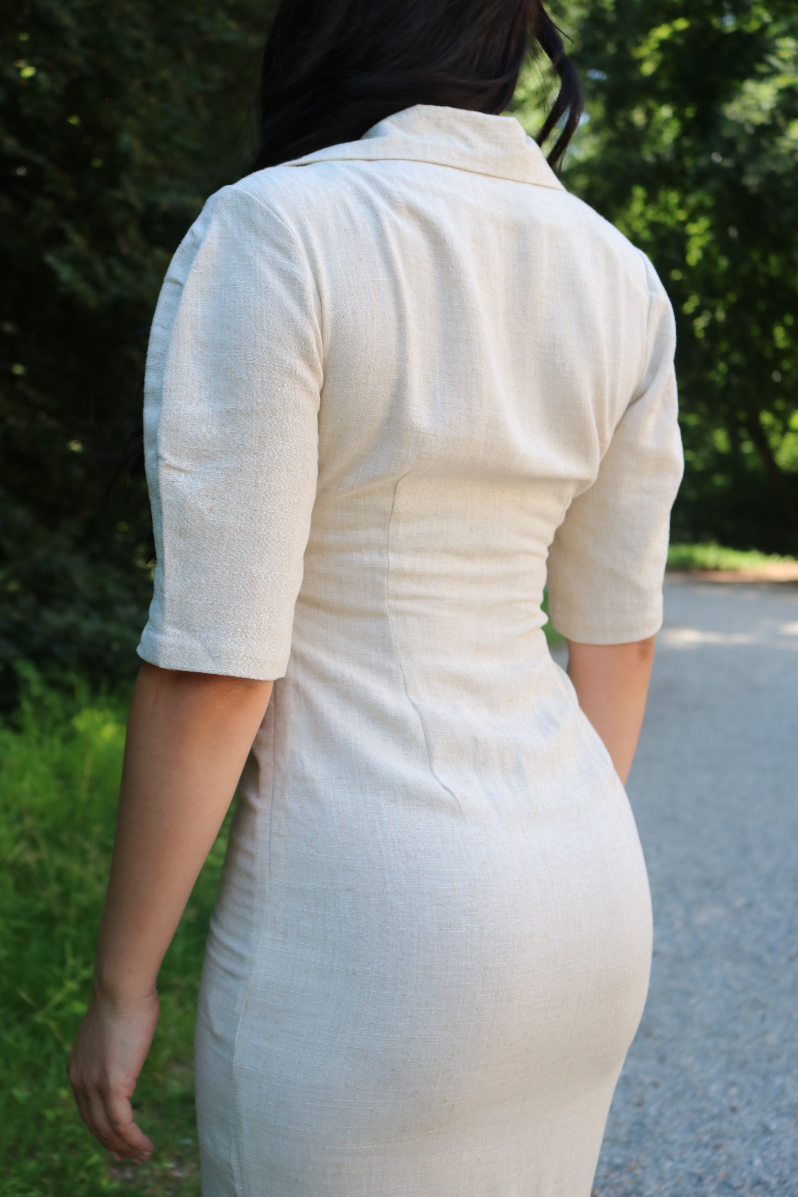 The Riviera Linen Dress